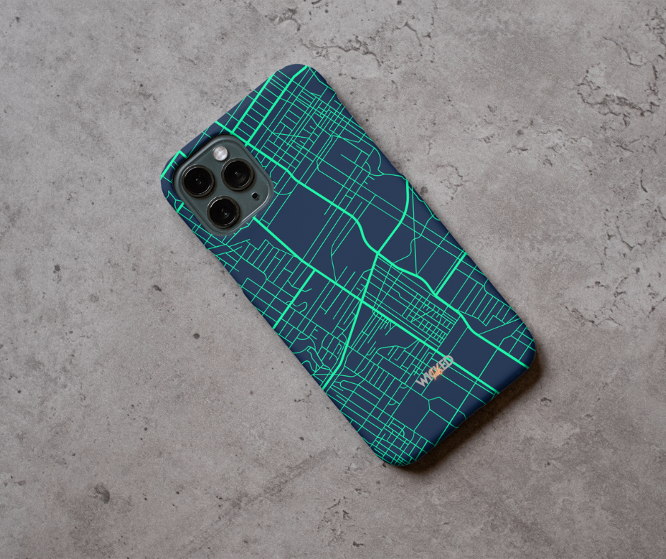 City Maps #1 iPhone Case