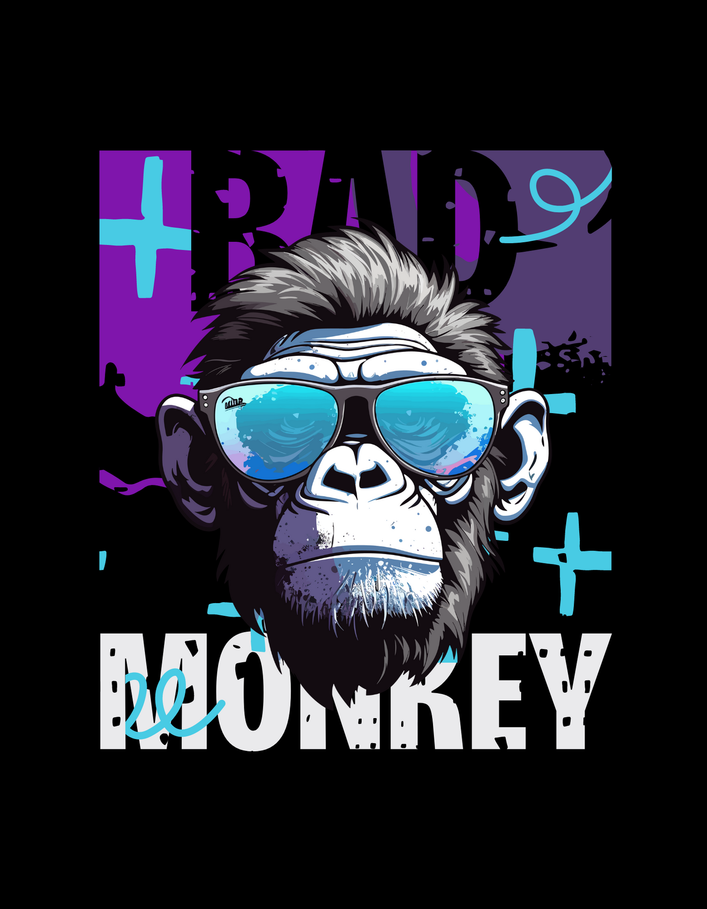 Bad Monkey Oversized T-Shirt