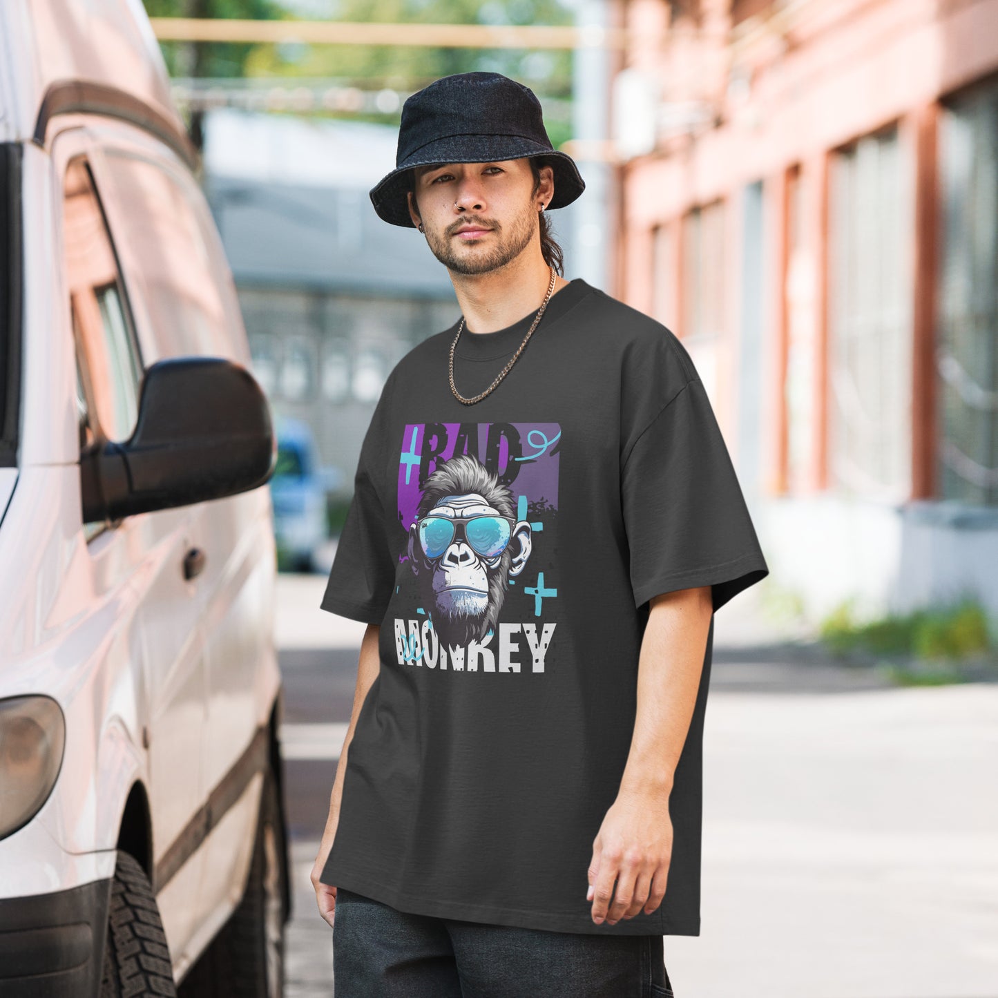 Bad Monkey Oversized T-Shirt